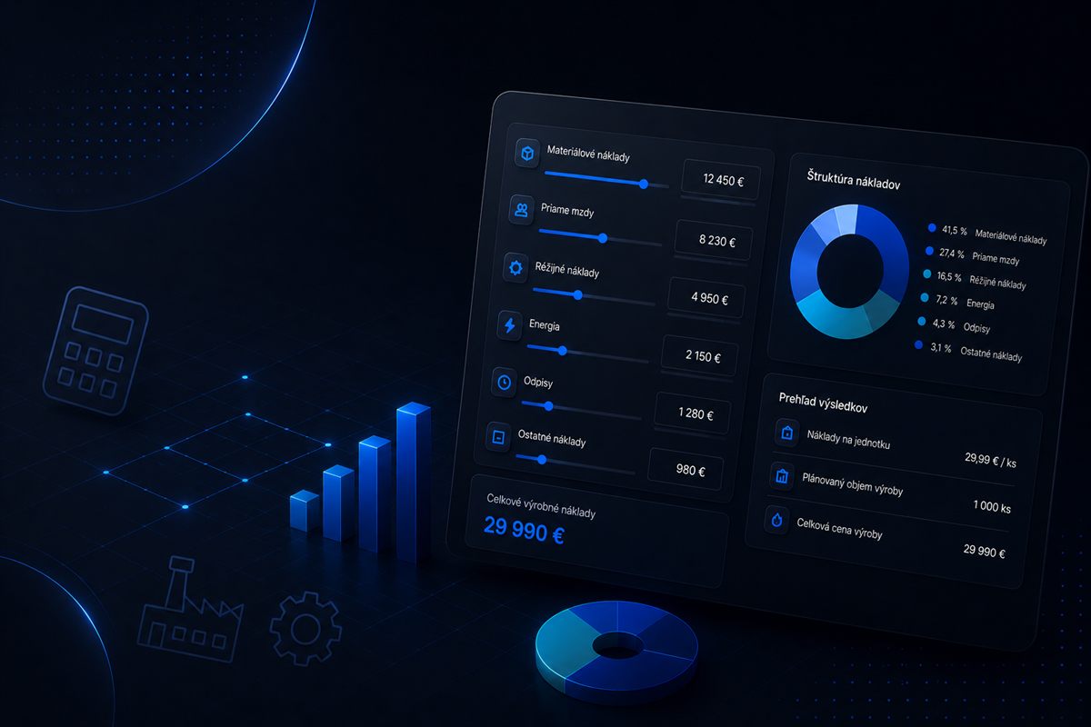 NEXIRA PACK — prehľad výrobných nákladov a štruktúra ceny
